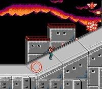 une photo d'Ã©cran de Probotector 2 - Return of the Evil Forces sur Nintendo Nes